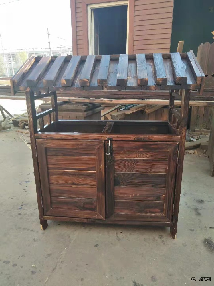 防腐木花箱制作