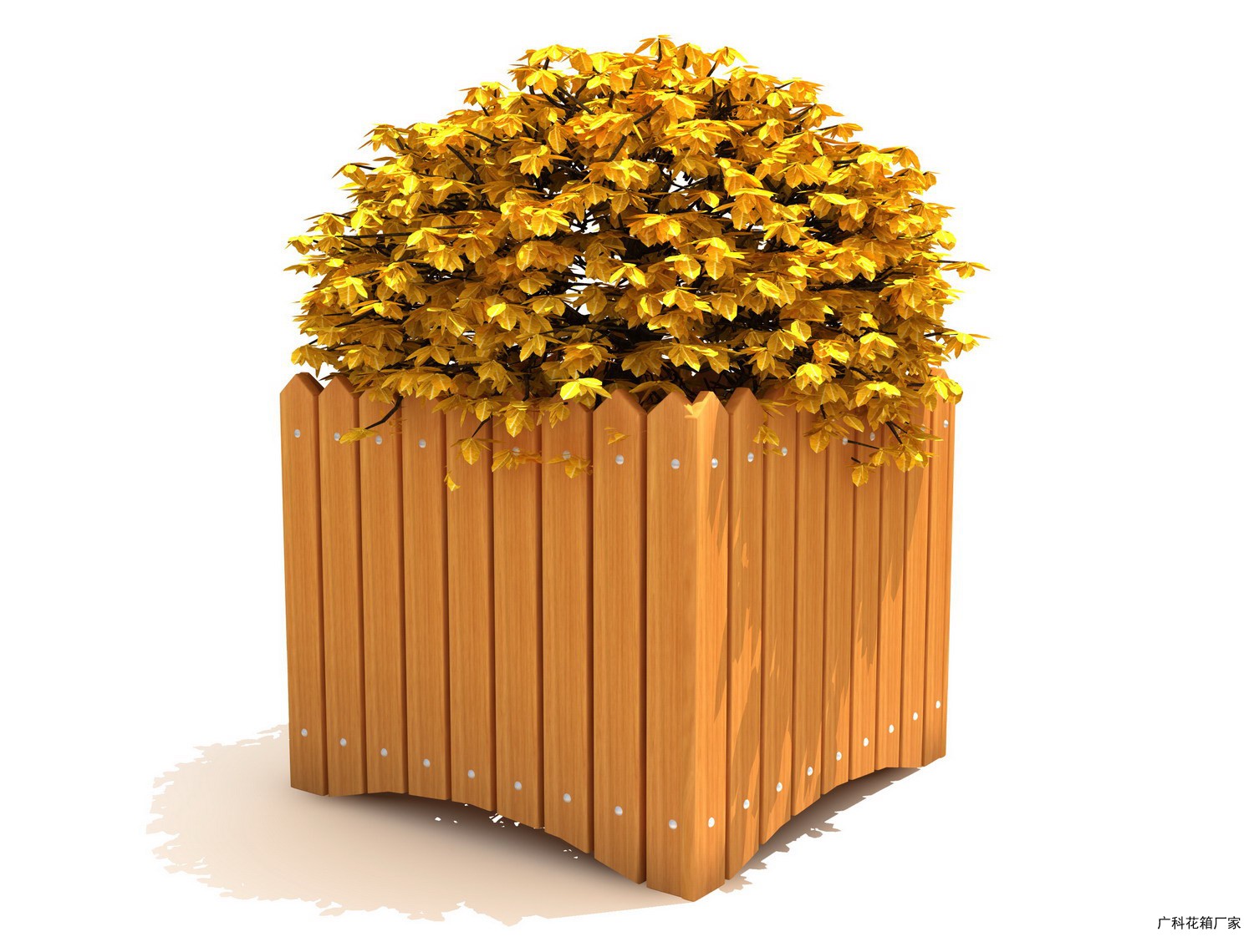 实木花箱